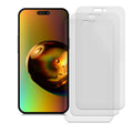 kwmobile Screen Protector compatible with Apple iPhone 16 Plus Screen Protector Film Display Protector Screen Film anti-glare