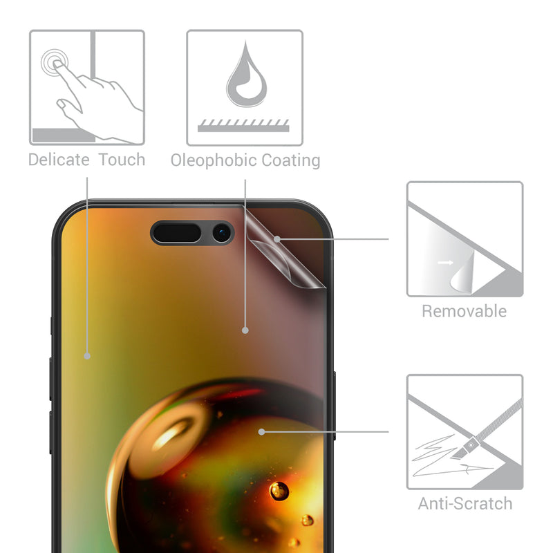kwmobile Screen Protector Anti-Glare Screen Protector Film
