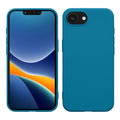 kwmobile Hülle kompatibel mit Apple iPhone 17e / iPhone 16e Hülle - weiches TPU Silikon Case - Cover geeignet für kabelloses Laden - Karibikblau Karibikblau  