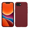 kwmobile Hülle kompatibel mit Apple iPhone 17e / iPhone 16e Hülle - weiches TPU Silikon Case - Cover geeignet für kabelloses Laden - Bordeaux Violett Bordeaux Violett  
