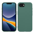 kwmobile Hülle kompatibel mit Apple iPhone 17e / iPhone 16e Hülle - weiches TPU Silikon Case - Cover geeignet für kabelloses Laden - Tannengrün Tannengrün  