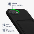 kwmobile Phone Case compatible with Apple iPhone 17e / iPhone 16e Case - Phone Cover with Card Slot