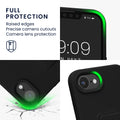 kwmobile Cell Phone Case for Apple iPhone 17e / iPhone 16e Case with Finger Holder and Stand Protective Cover