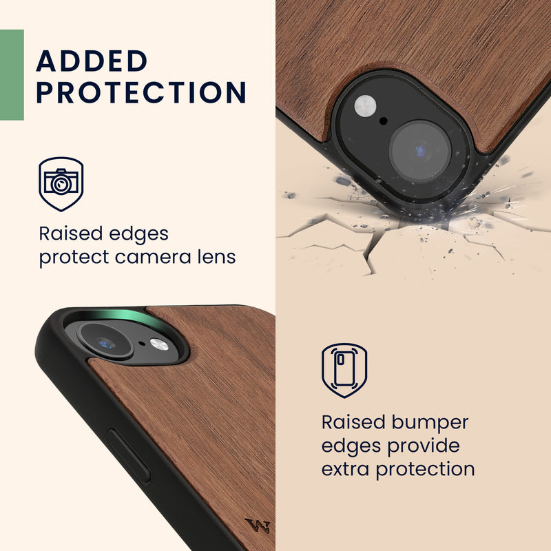 kwmobile Case Compatible with Apple iPhone 17e / iPhone 16e Case - Phone Cover - TPU Phone Case Compass Vintage