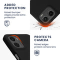 kwmobile Phone Case for Motorola Moto G05 / Moto E15 Case - Silicone - Wireless Charging - Protective Cover