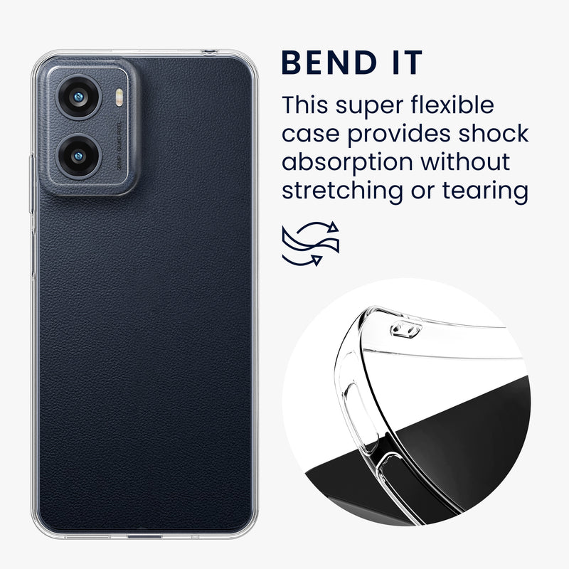 kwmobile Case Compatible with Motorola Moto G05 / Moto E15 - Phone Cover