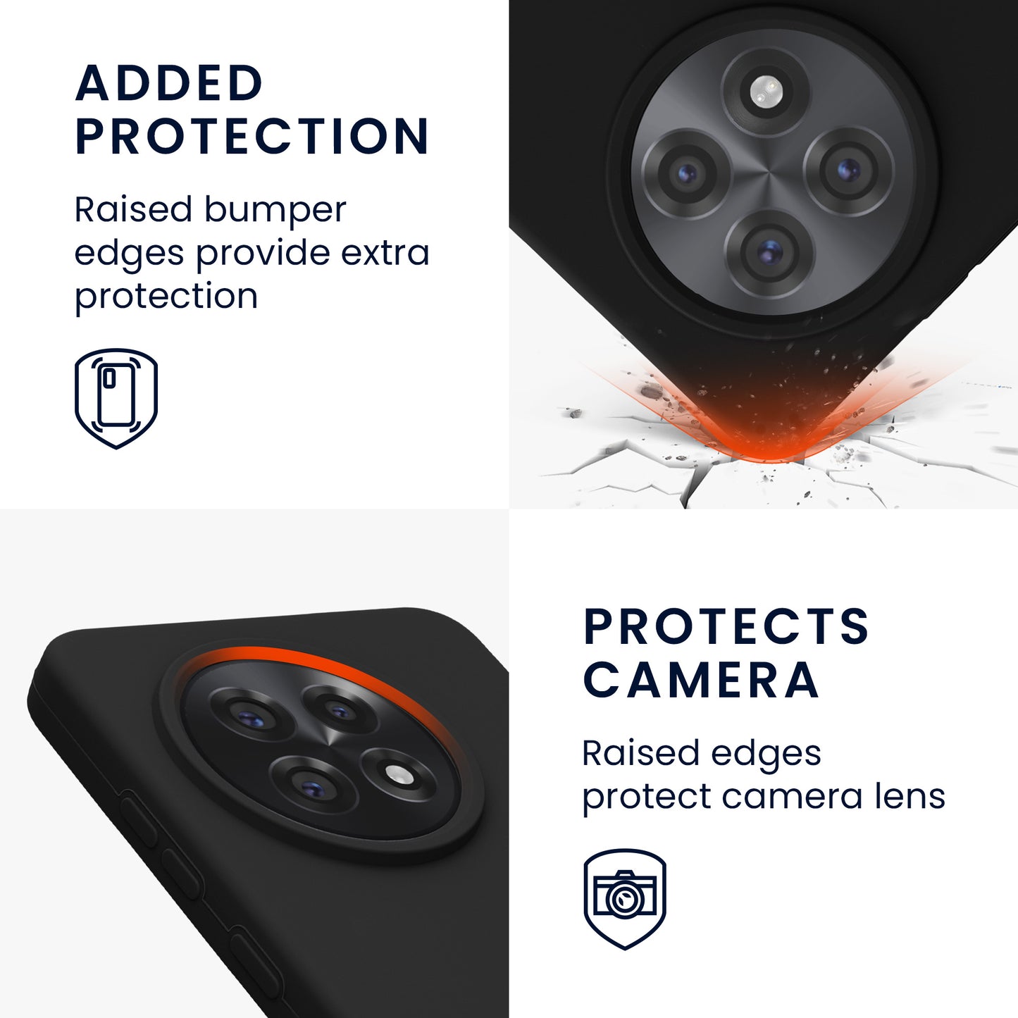 kwmobile Phone Case for OnePlus 13R Cover - Silicone Case - Wireless Charging - Protective Cover