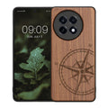 kwmobile Case Compatible with OnePlus 13R - TPU Phone Cover Compass Vintage
