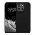 kwmobile Case for Motorola Moto G15 - Silicone Phone Cover with Wireless Charging Compatibility - Protective Case