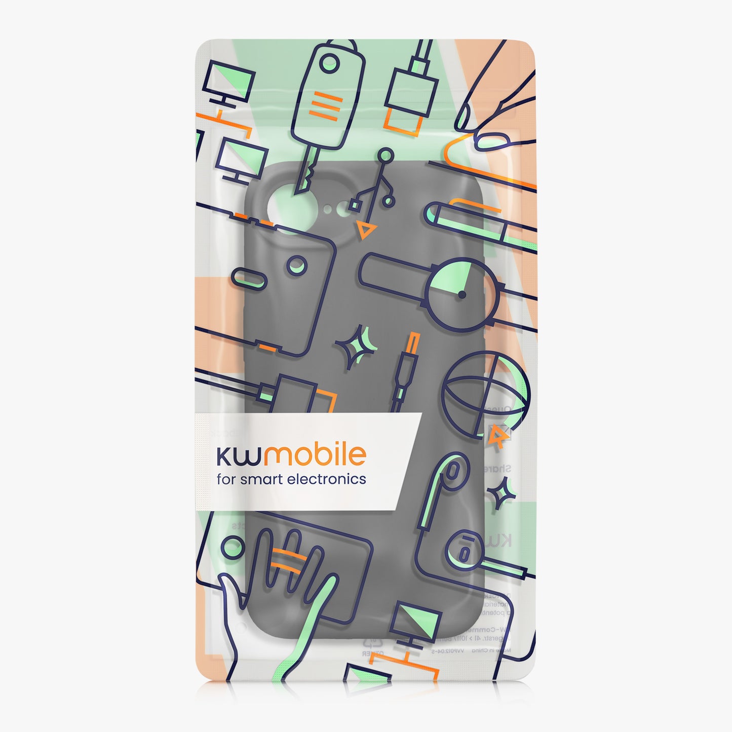 kwmobile Case Compatible with Apple iPhone 17e / iPhone 16e - Phone Case - Mobile Phone Case
