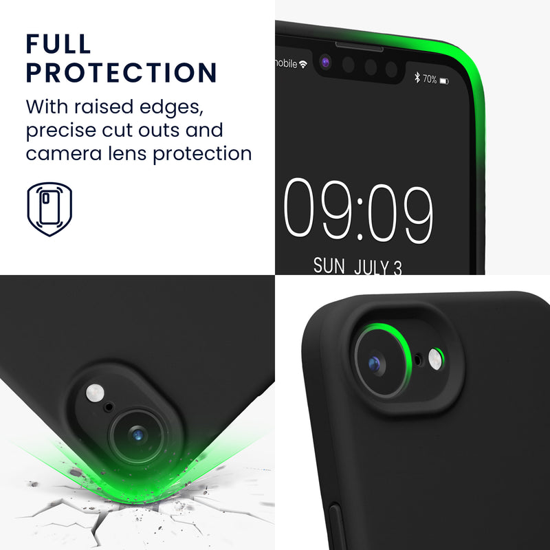 kwmobile Case Compatible with Apple iPhone 17e / iPhone 16e - Phone Case - Mobile Phone Case