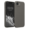 kwmobile Handyhülle kompatibel mit Apple iPhone 17e / iPhone 16e Hülle - gummierte Handy Case aus Silikon in Stone Dust Stone Dust  