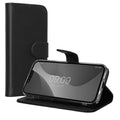 Faux Leather Case for Apple iPhone 17e / iPhone 16e Black