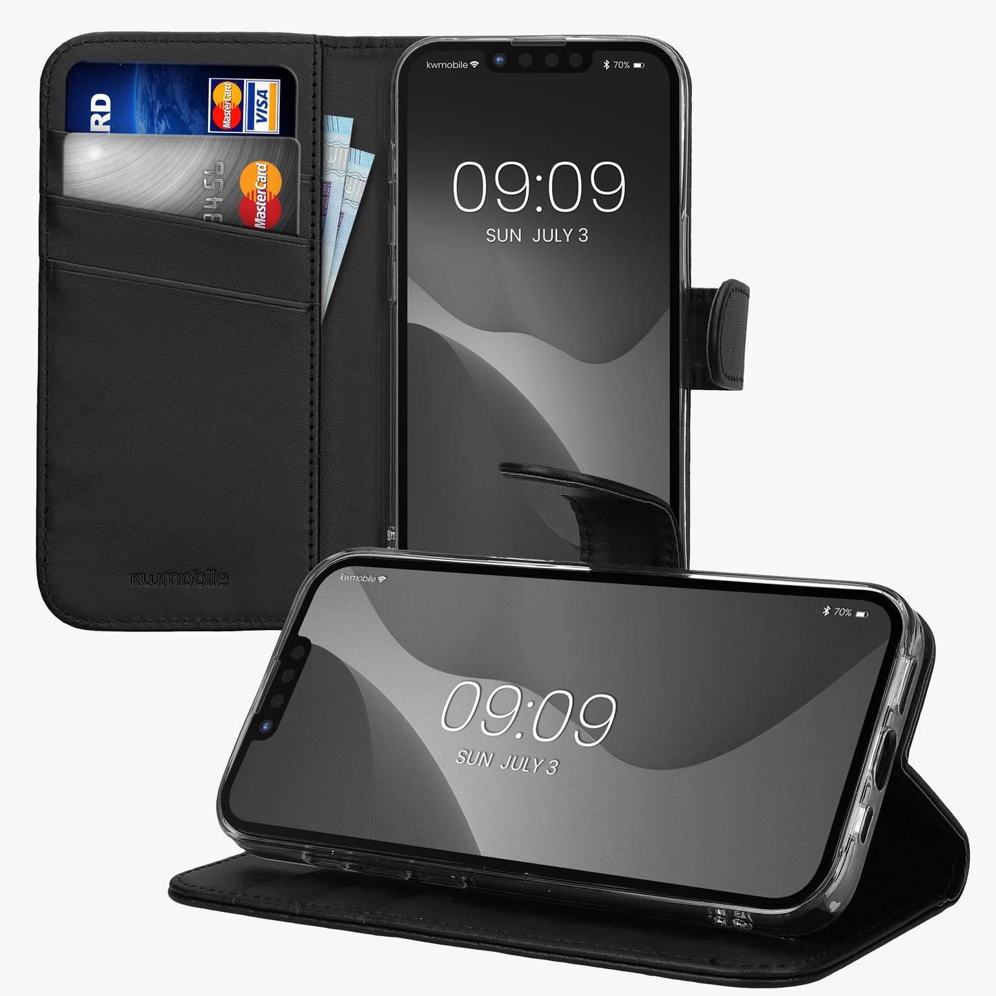 Faux Leather Case for Apple iPhone 17e / iPhone 16e Black