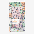 kwmobile Wallet Case compatible with Apple iPhone 17e / iPhone 16e Cover - with Stand and Card Slots