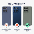 kwmobile Phone Case for Motorola Edge 60 Pro