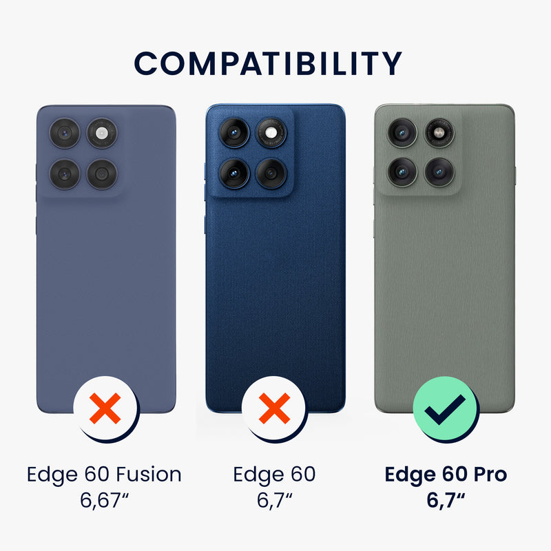 kwmobile Phone Case for Motorola Edge 60 Pro