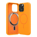 kwmobile Phone Case for Apple iPhone 16 Pro Max - Case for MagSafe - Case for iPhone 16 Pro Max - Silicone Back Cover Magnetic
