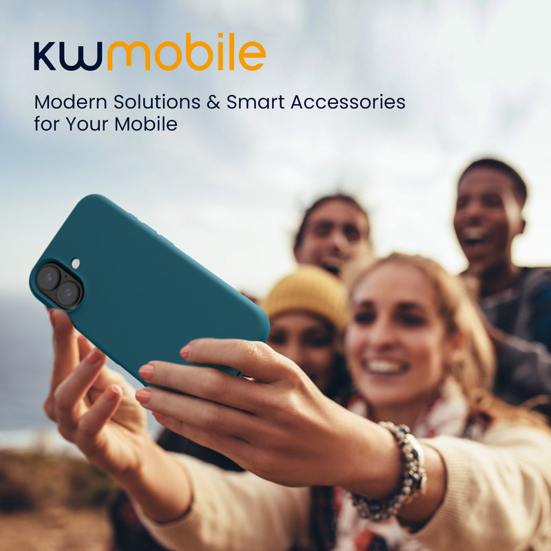kwmobile Phone Case for iPhone 17 Case - Silicone Cover - Wireless Charging