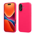 kwmobile Handyhülle für iPhone 17 Hülle, für iPhone 17 Case - Hülle Silikon - kabelloses Laden - Neon Pink Neon Pink  