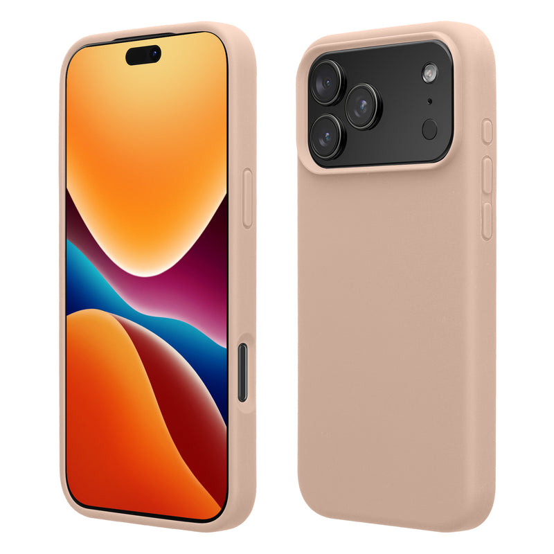 kwmobile Handyhülle für iPhone 17 Pro Max Hülle, für iPhone 17 Pro Max Case - Hülle Silikon - kabelloses Laden - Coconut Swirl Coconut Swirl  