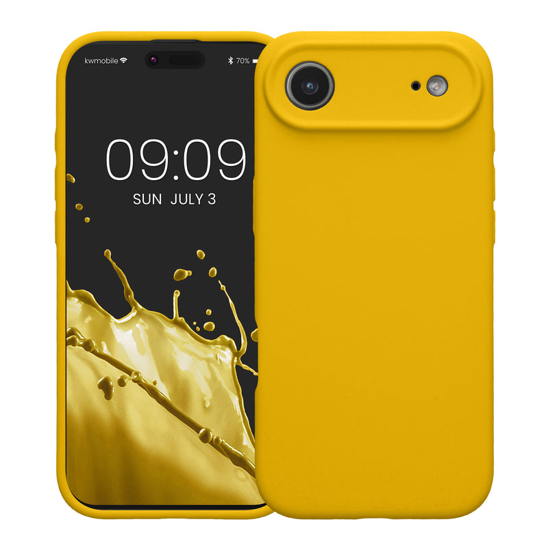 kwmobile Case Compatible with Apple iPhone Air - Rubberized Silicone Case - Phone Cover - Phone Case