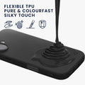kwmobile Case Compatible with iPhone 17 Case - Soft Slim Silicone Phone Cover - Shock-Absorbing Flexible Case