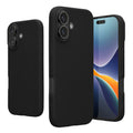 kwmobile Case Compatible with iPhone 17 Case - Soft Slim Silicone Phone Cover - Shock-Absorbing Flexible Case