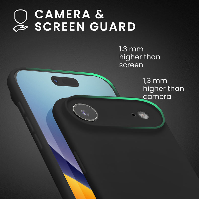 kwmobile Cell Phone Case for Apple iPhone Air Case Cover Wireless Charging Protective Case