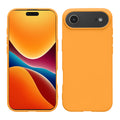 kwmobile Hülle kompatibel mit Apple iPhone Air Hülle - weiches TPU Silikon Case - Cover geeignet für kabelloses Laden - Fruity Orange Fruity Orange  