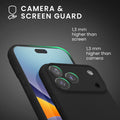 kwmobile Case Compatible with iPhone 17 Pro - Soft and Slim Silicone Phone Case - Shock-Absorbing Flexible Cover