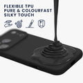 kwmobile Case Compatible with iPhone 17 Pro Max - Soft Slim Silicone Phone Case - Shock Absorbing Flexible Cover