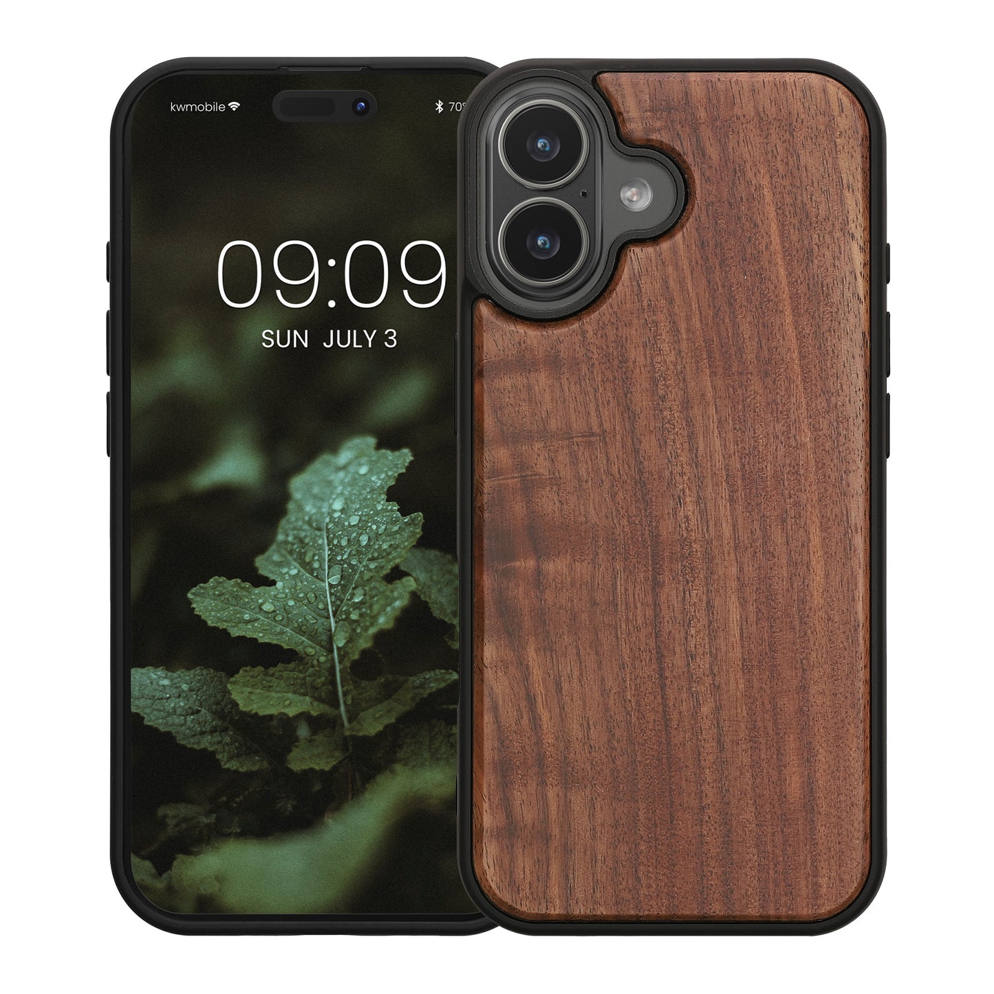 kwmobile Case compatible with Apple iPhone 17 Case - Shockproof Phone Cover - TPU Phone Case
