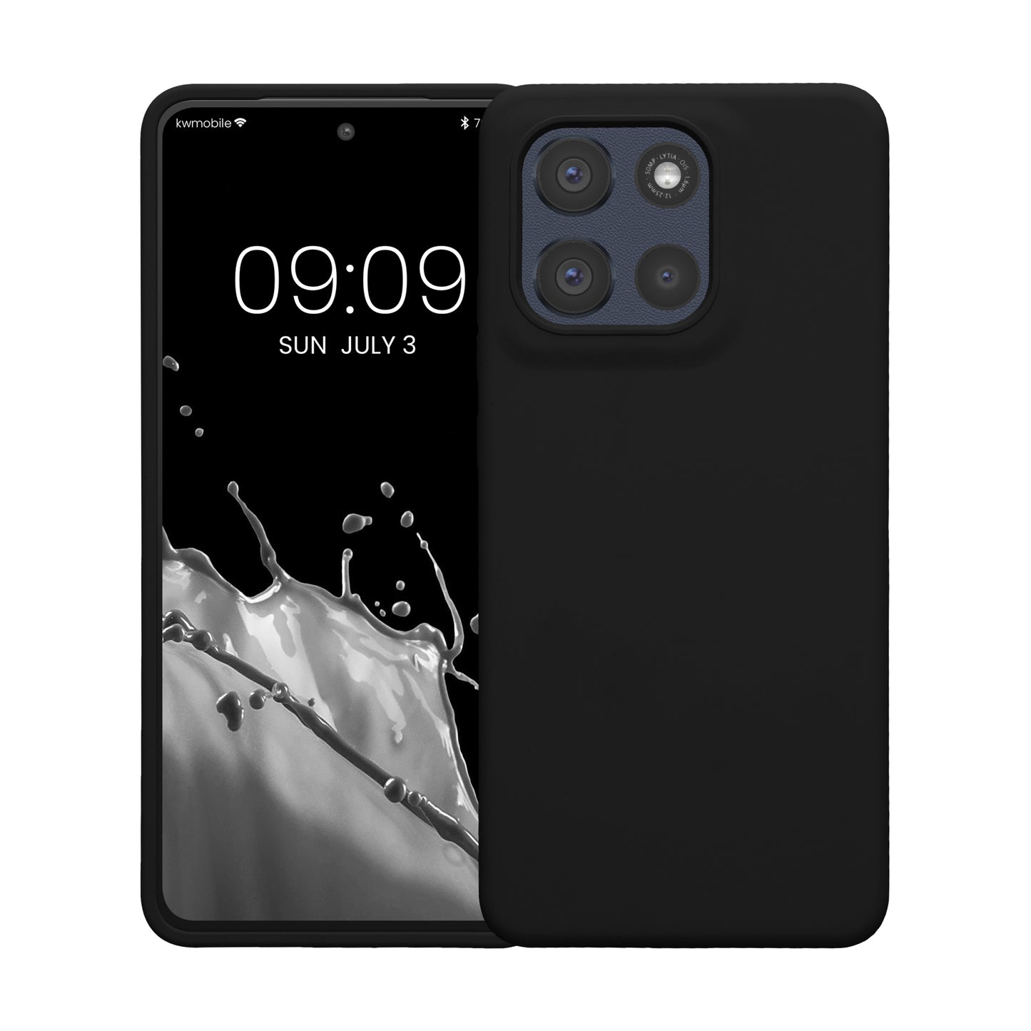 kwmobile Phone Case for Motorola Moto G86 Power 5G - Silicone Case - Wireless Charging - Protective Cover