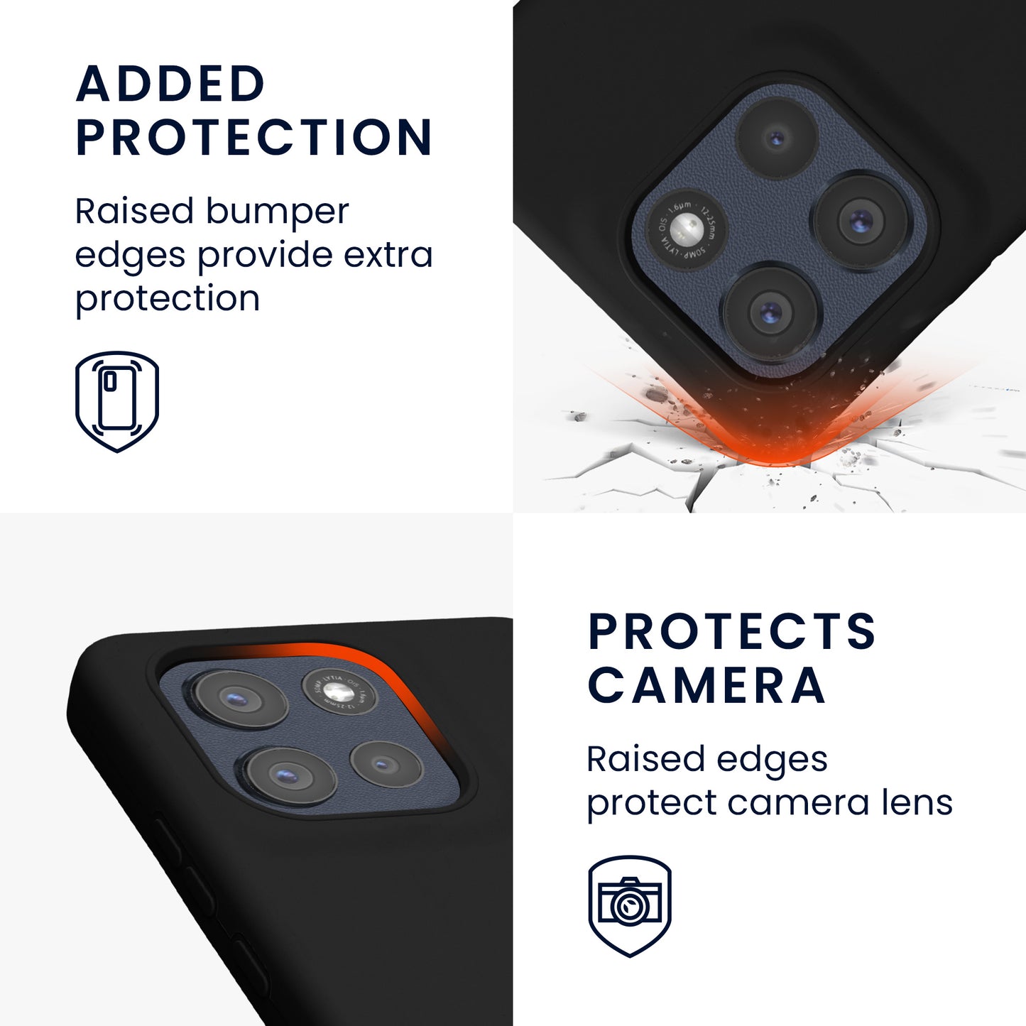 kwmobile Phone Case for Motorola Moto G86 Power 5G - Silicone Case - Wireless Charging - Protective Cover