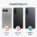 kwmobile Phone Case for OnePlus Nord 5 Case