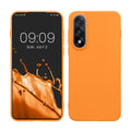 kwmobile Hülle kompatibel mit OnePlus Nord 5 Hülle - weiches TPU Silikon Case - Cover geeignet für kabelloses Laden - Fruity Orange Fruity Orange  