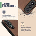 kwmobile Case Compatible with OnePlus Nord 5 Case - Phone Cover - TPU Phone Case Compass Vintage