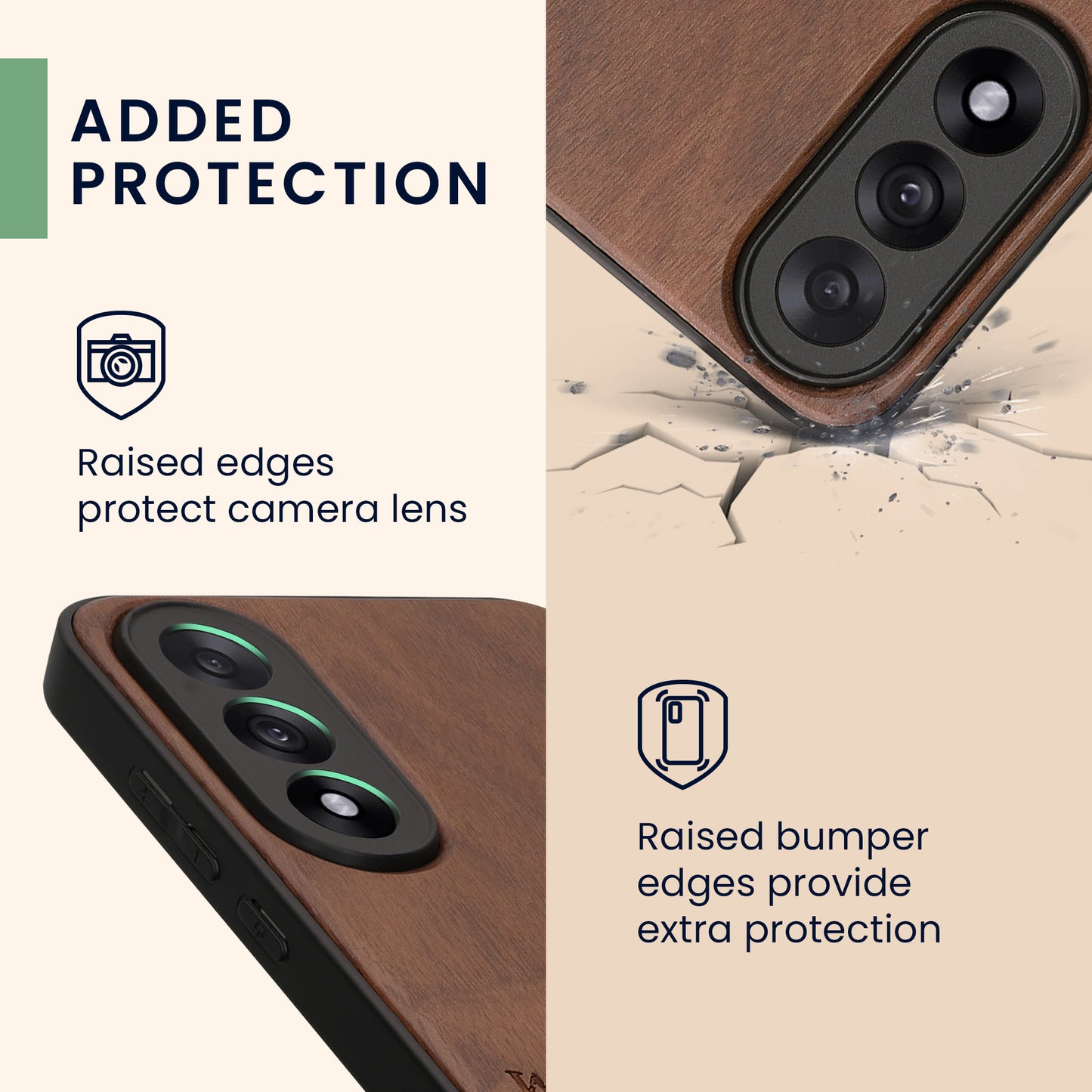 kwmobile Case Compatible with OnePlus Nord 5 Case - Phone Cover - TPU Phone Case Compass Vintage