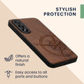 kwmobile Case Compatible with OnePlus Nord 5 Case - Phone Cover - TPU Phone Case Compass Vintage