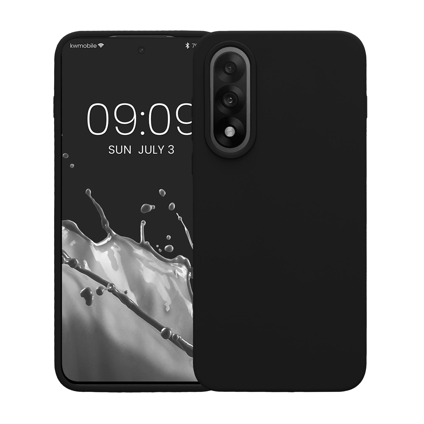 kwmobile Phone Case for OnePlus Nord 5 - Silicone Case - Wireless Charging - Protective Cover