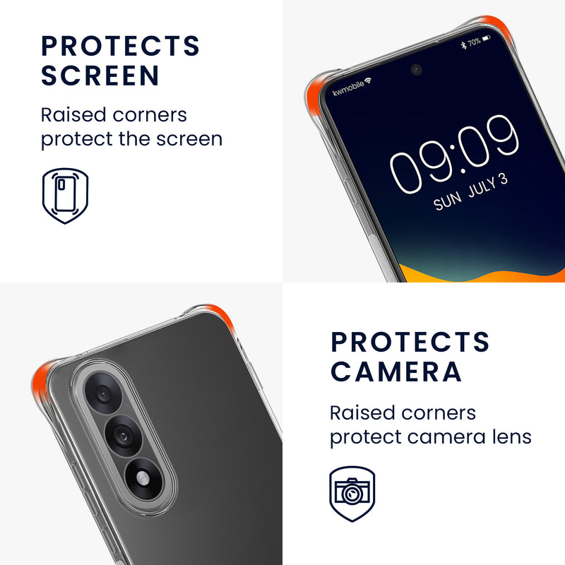 kwmobile Necklace Case Compatible with OnePlus Nord 5 Silicone Cover with Lanyard Phone Case