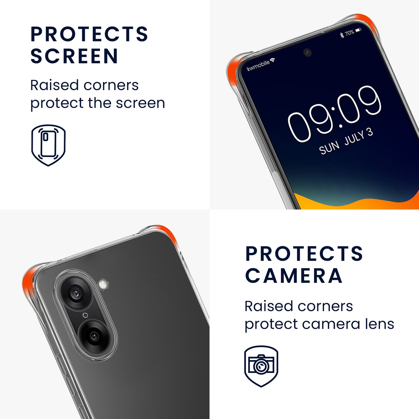 kwmobile Necklace Case compatible with OnePlus Nord CE 5 Cover