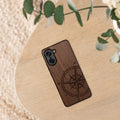 kwmobile Case Compatible with OnePlus Nord CE5 Case Phone Cover TPU Compass Vintage