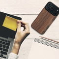 kwmobile Case Compatible with Apple iPhone 17 Pro Max Back Cover Grain