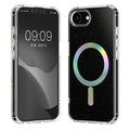 kwmobile Case Compatible with Apple iPhone 17e / iPhone 16e Phone Case Hard Case with TPU Bumper Protective Case Compatible with MagSafe Camera Protection