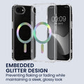 kwmobile Case Compatible with Apple iPhone 17e / iPhone 16e Phone Case Hard Case with TPU Bumper Protective Case Compatible with MagSafe Camera Protection