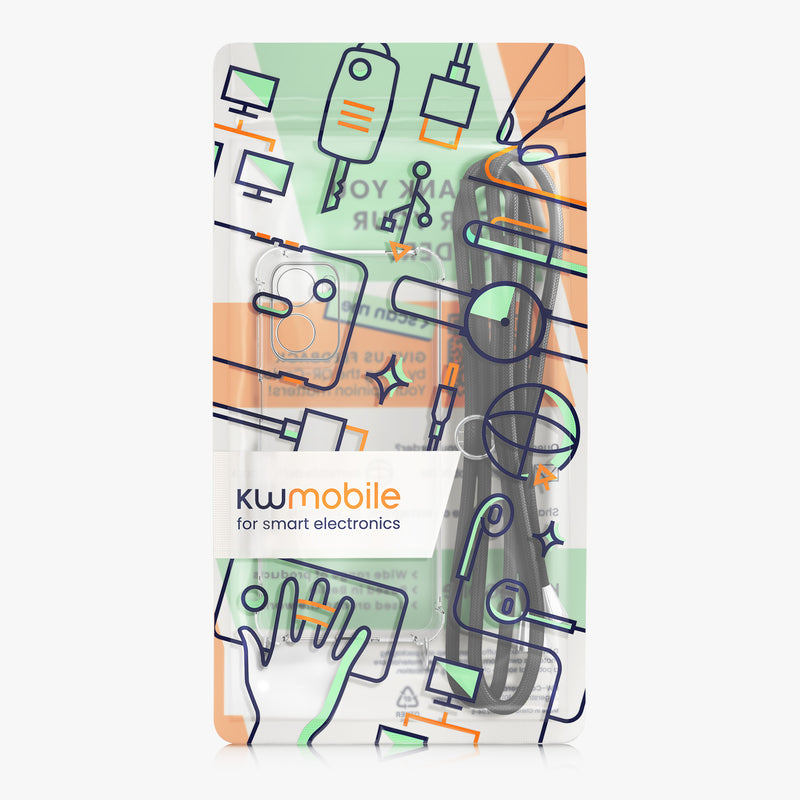 kwmobile Necklace Case compatible with Motorola Moto G06 Case