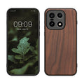 kwmobile Hülle kompatibel mit OnePlus 15 Hülle - Holz Case - stoßfestes Handy Cover - TPU Handyhülle in Dunkelbraun Holz Dunkelbraun  