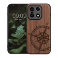 kwmobile Case Compatible with OnePlus 15 Phone Cover TPU Phone Case Compass Vintage